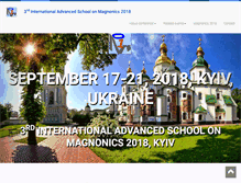 Tablet Screenshot of magnonics.org